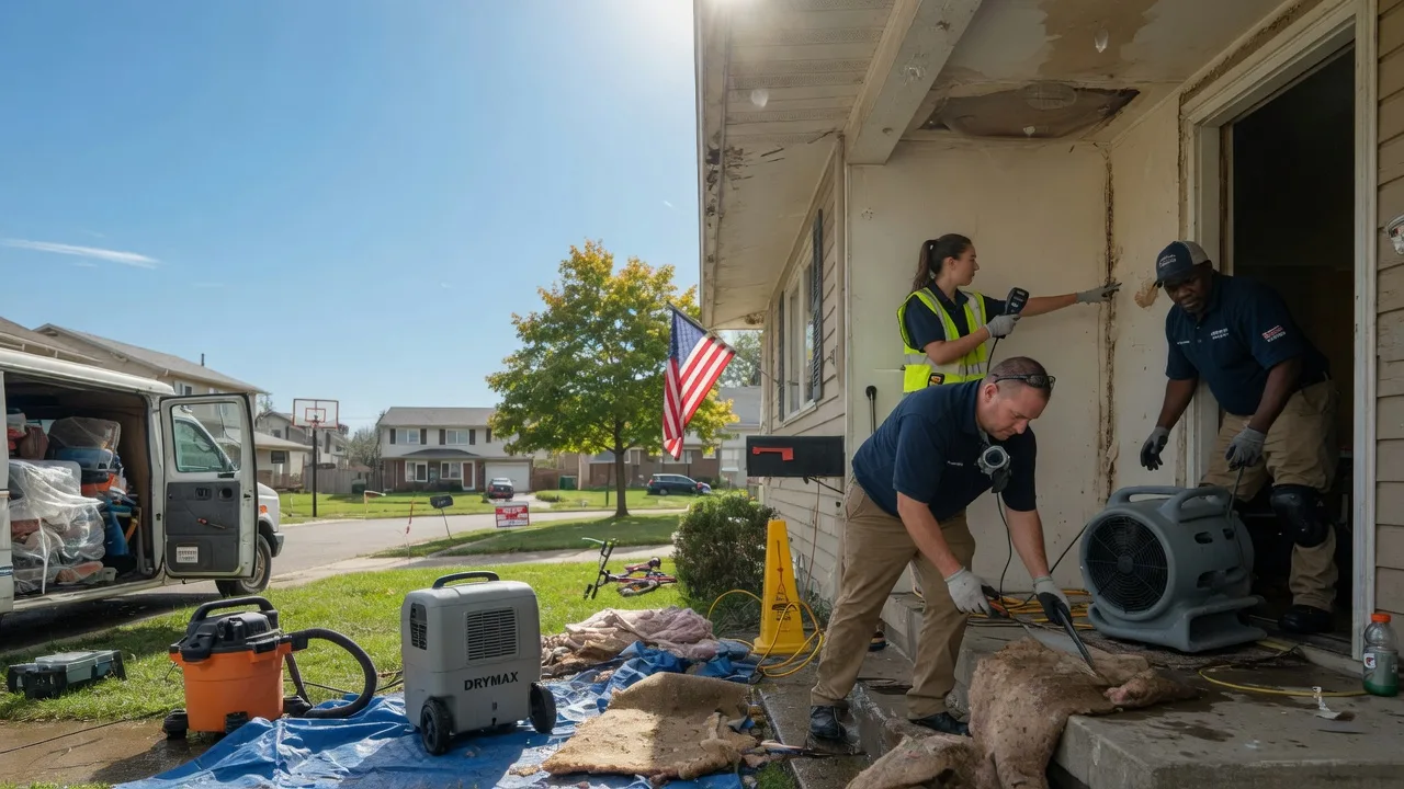 Water Damage Restoration in Monahans, TX near me